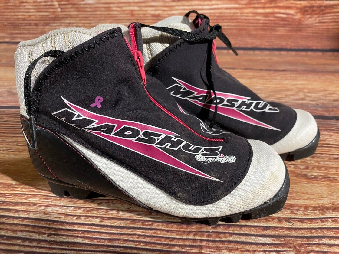 Madshus Buterfly Kids Nordic Cross Country Ski Boots Size EU33 US1.5 NNN M250