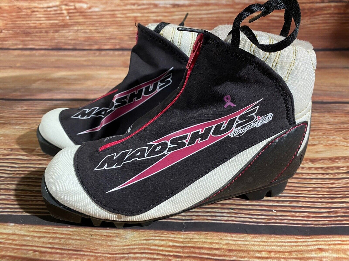 Madshus Buterfly Kids Nordic Cross Country Ski Boots Size EU33 US1.5 NNN M190