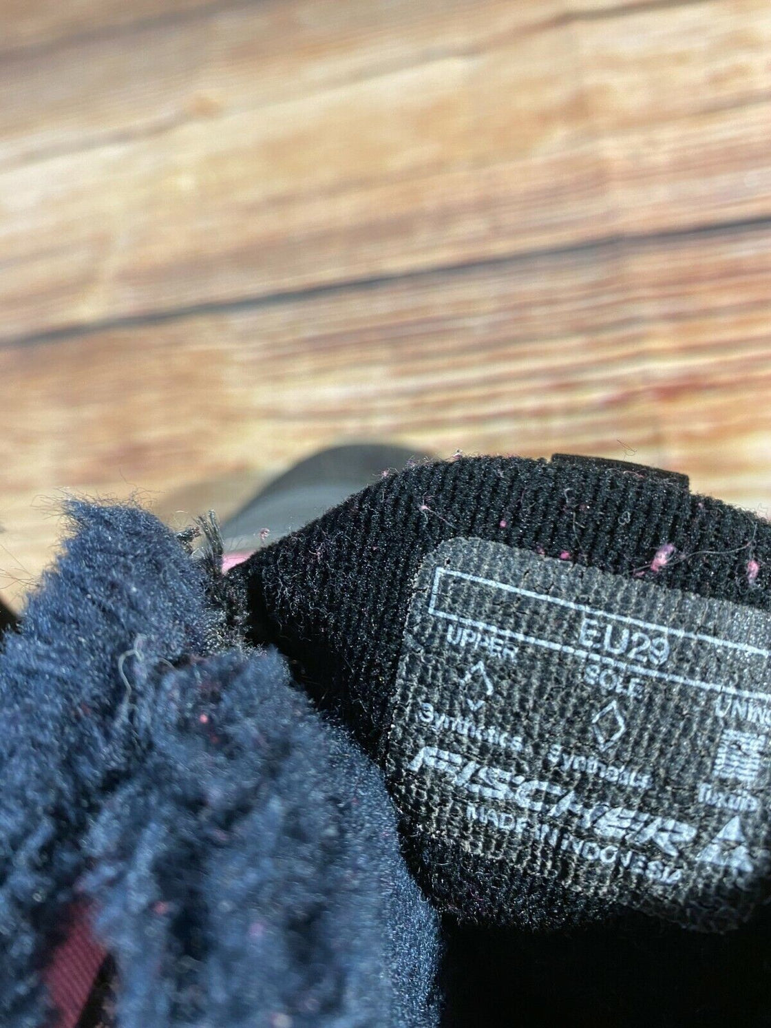 Fischer Snow Star Kids Nordic Cross Country Ski Boots Size EU29 US11 NNN F-198