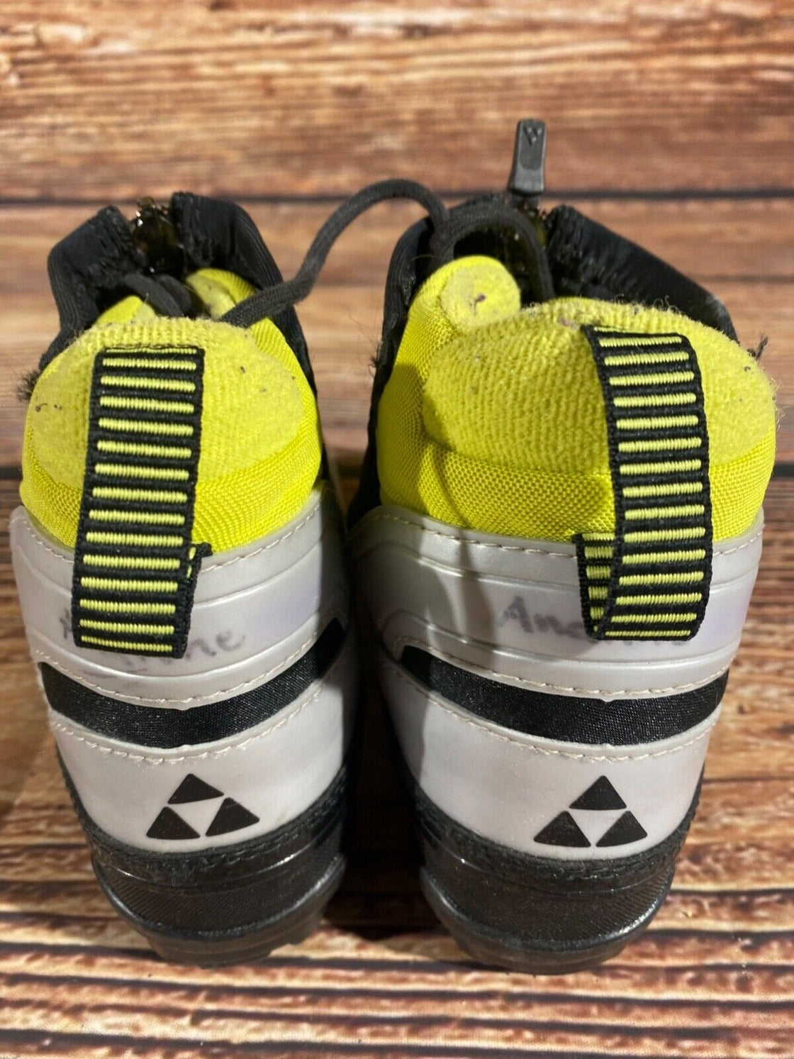 Fischer XJ Sprint Kids Nordic Cross Country Ski Boots Size EU35 US3.5 NNN F-515