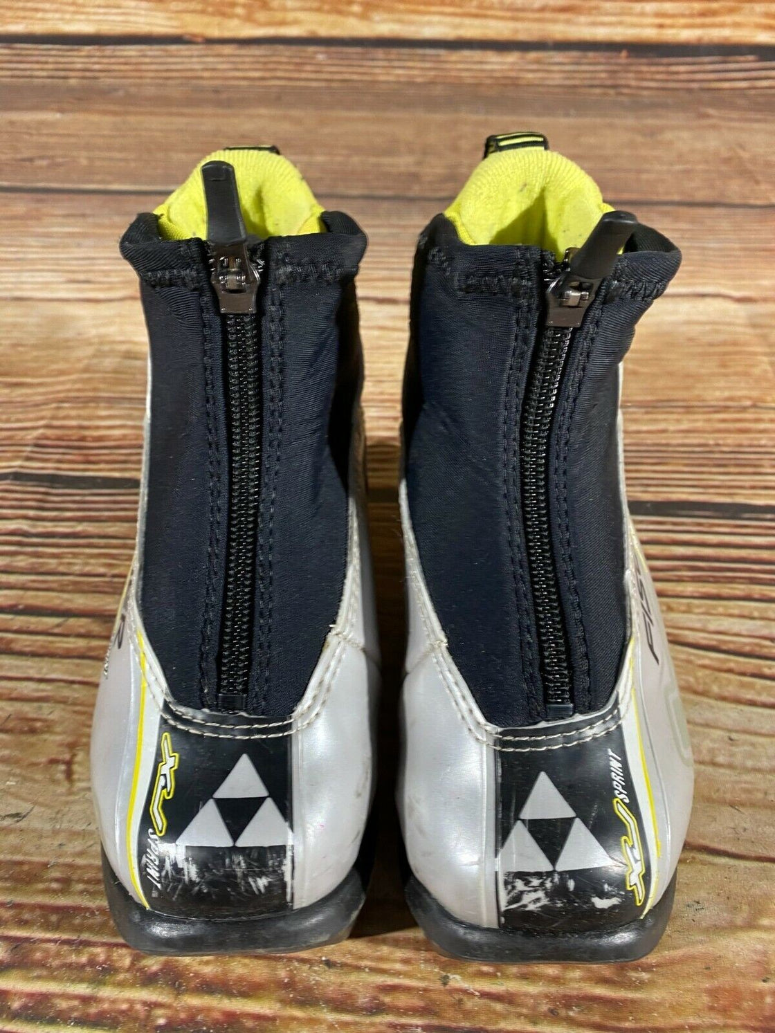 Fischer XJ Sprint Kids Nordic Cross Country Ski Boots Size EU27 US9.5 NNN F-140