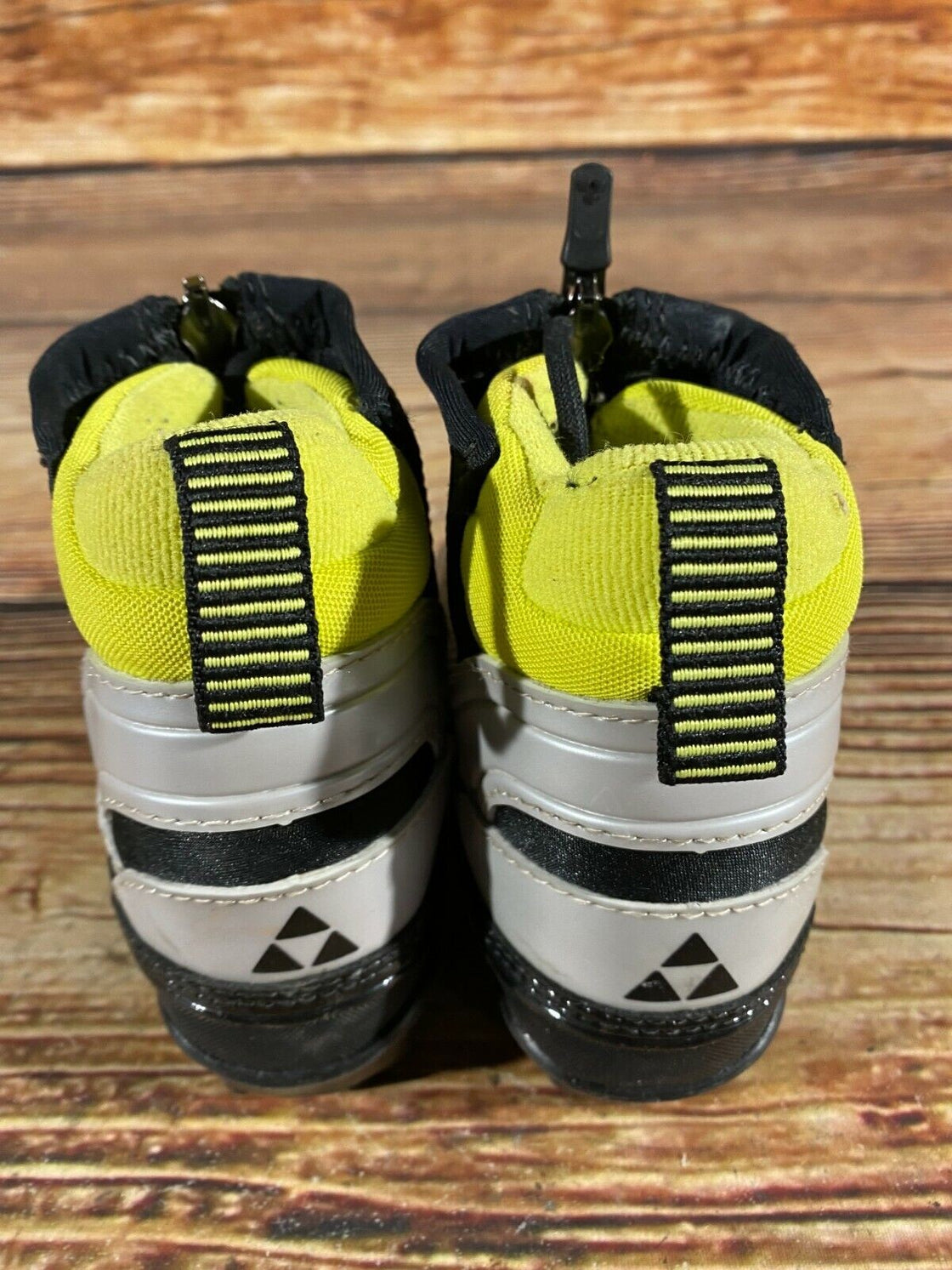 Fischer XJ Sprint Kids Nordic Cross Country Ski Boots Size EU27 US9.5 NNN F-140
