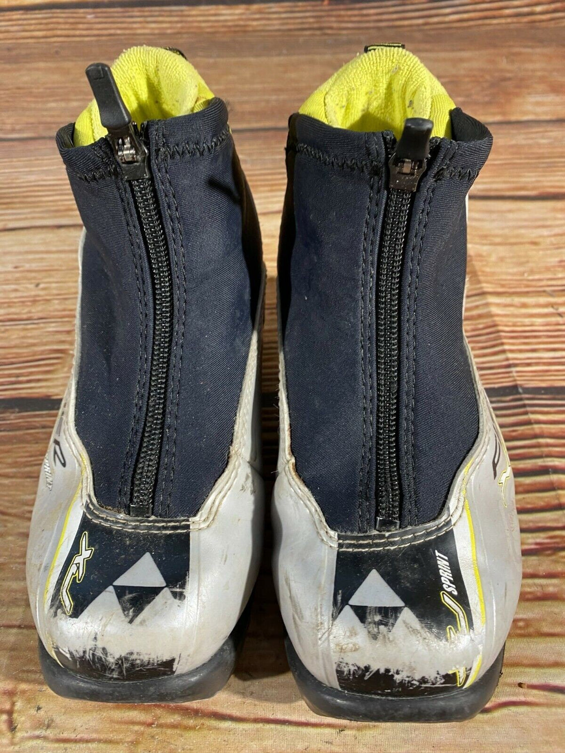 Fischer XJ Sprint Kids Nordic Cross Country Ski Boots Size EU32 US1.5 NNN F-285