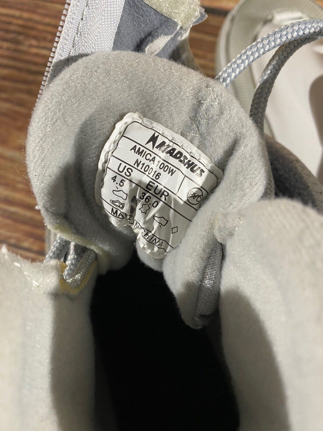 Madshus Amica 100 Nordic Cross Country Ski Boots Size EU36 US4.5 for NNN 2778