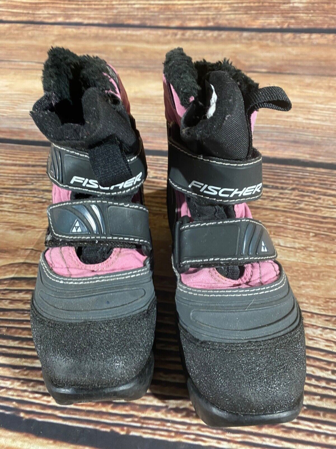 Fischer Snowstar Kids Nordic Cross Country Ski Boots Size EU31 US12.5 NNN F-446