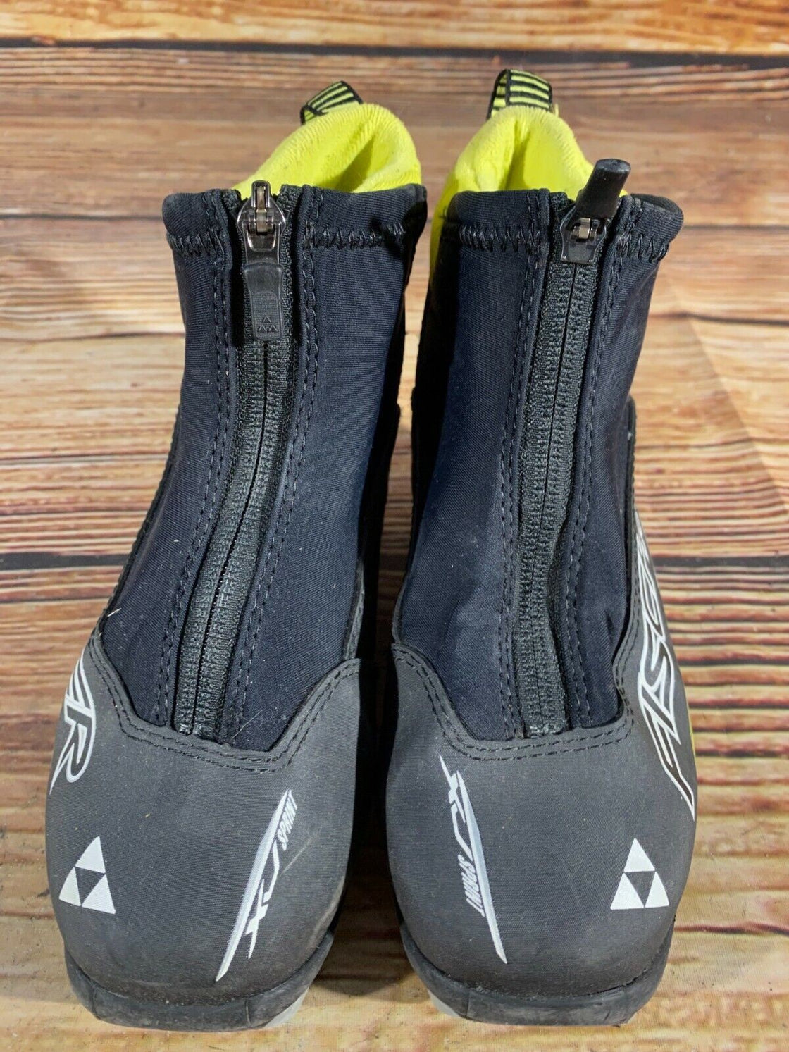 Fischer XJ Sprint Kids Nordic Cross Country Ski Boots Size EU33 US2 NNN F-23