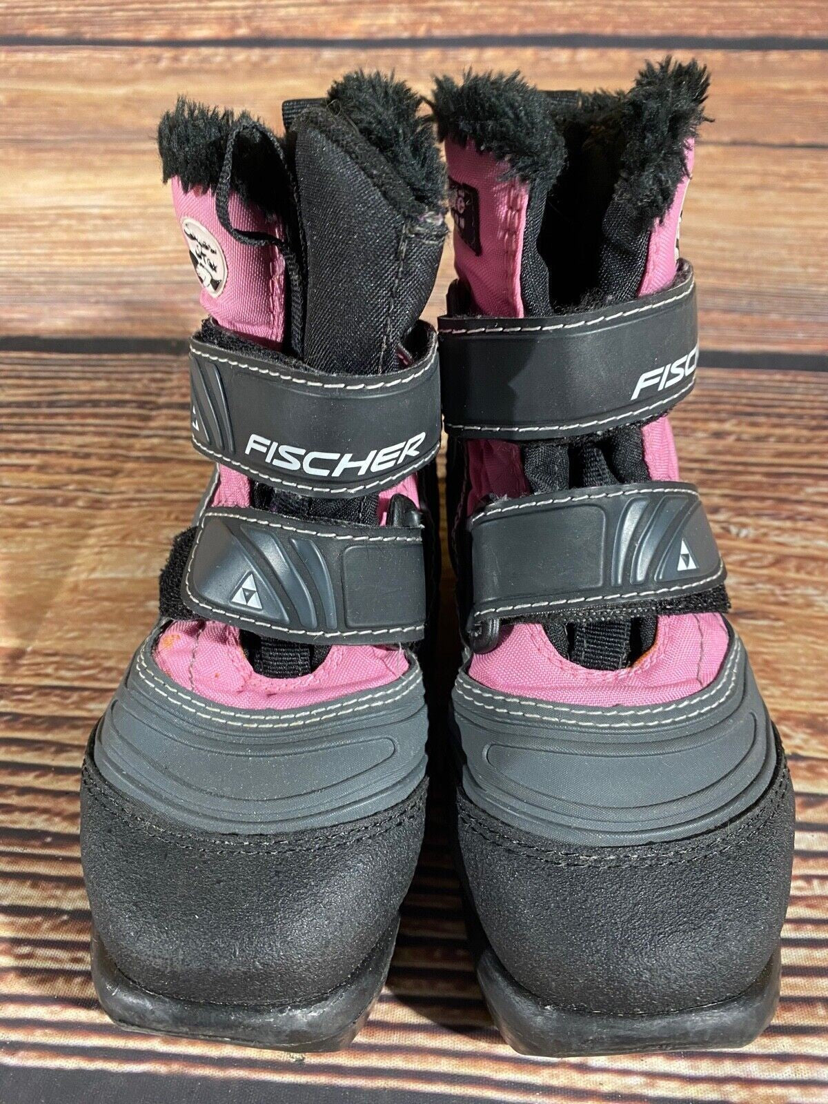 Fischer Snowstar Cross Country Ski Boots Classic NNN EU 29 US 11.5 Kids F-547