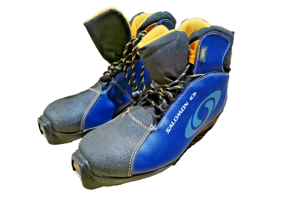 SALOMON Nordic Cross Country Ski Boots Combi Size EU37 US4.5 SNS Profil 2289