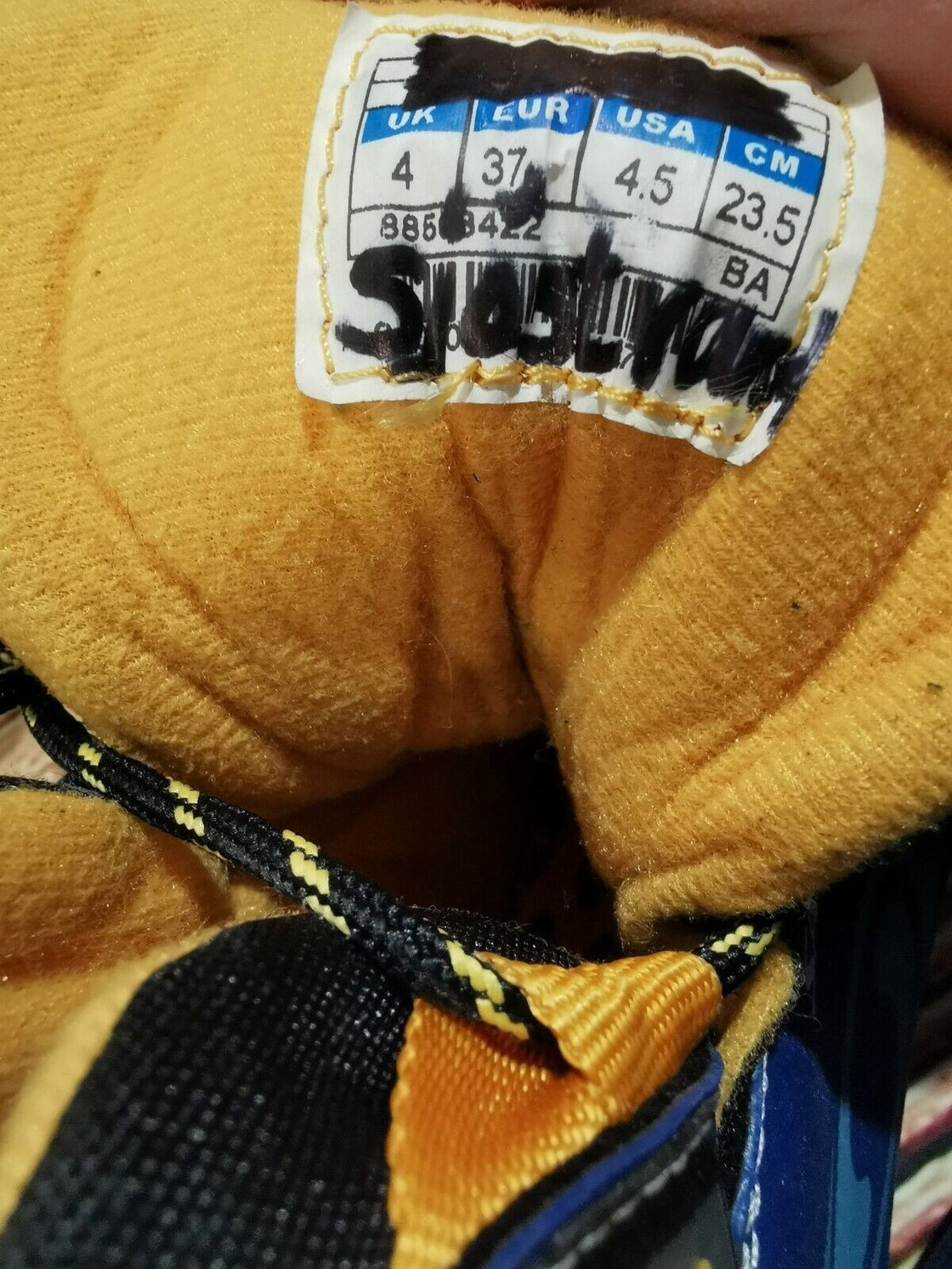 SALOMON Nordic Cross Country Ski Boots Combi Size EU37 US4.5 SNS Profil 2289