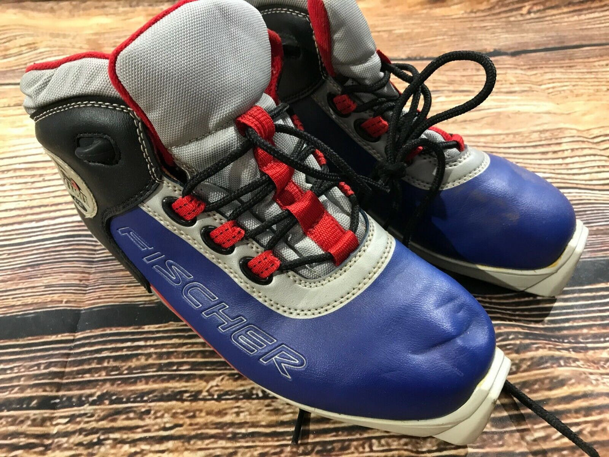 Fischer SL Crystal Cross Country Ski Boots Classic SNS Profil EU 39 US 7 1076