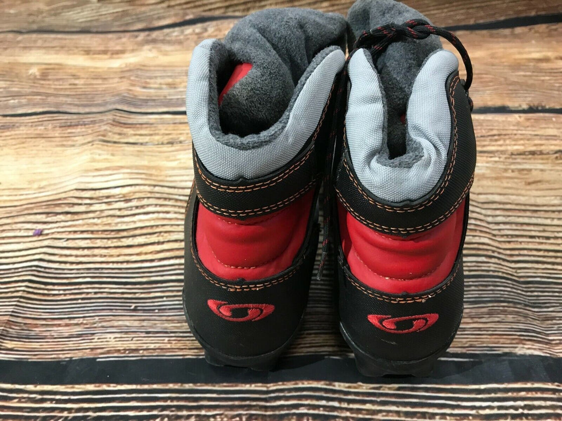 SALOMON Cross Country Ski Boots Size EU37 1/3 US5 SNS Profil 2166