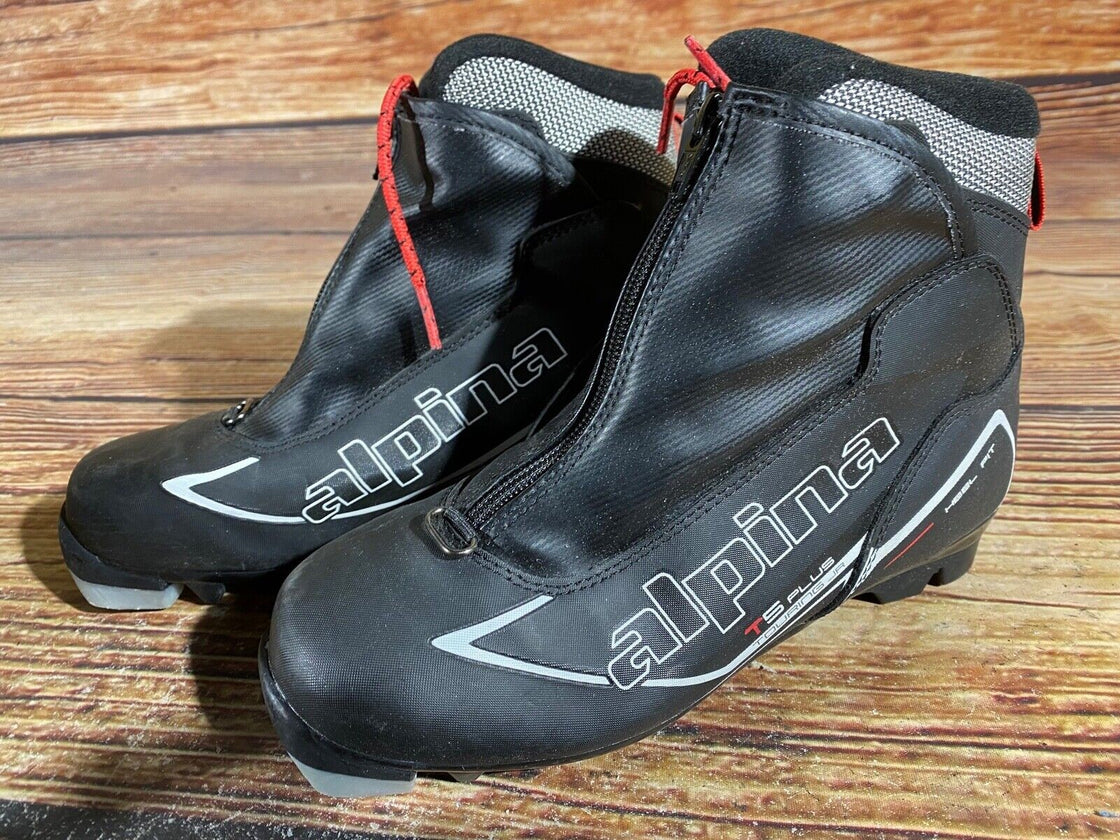 Alpina T5Plus Nordic Cross Country Ski Boots Size EU36 US4.5 for NNN 921