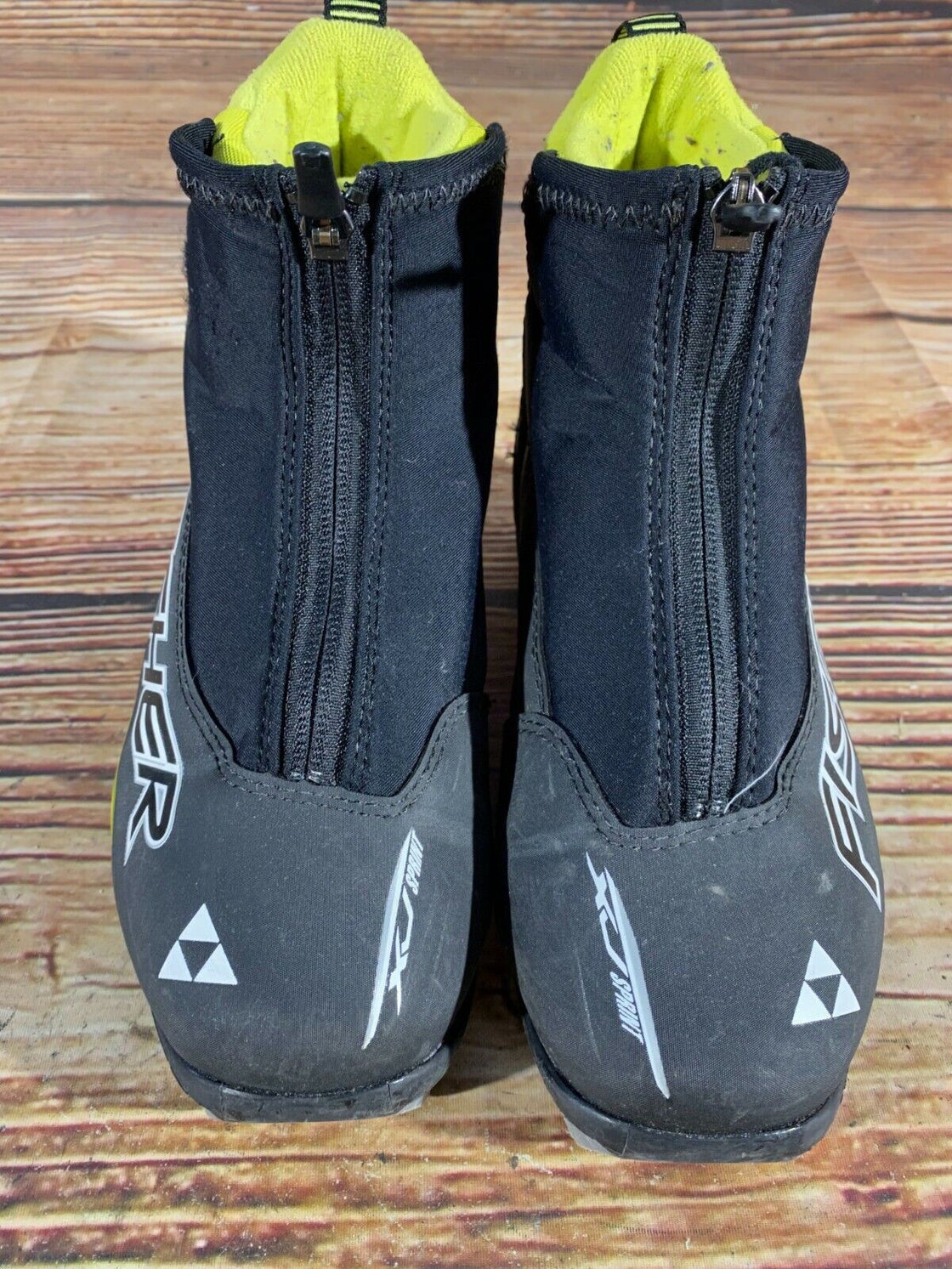 Fischer XJ Sprint Kids Nordic Cross Country Ski Boots Size EU35 US3.5 NNN F-32