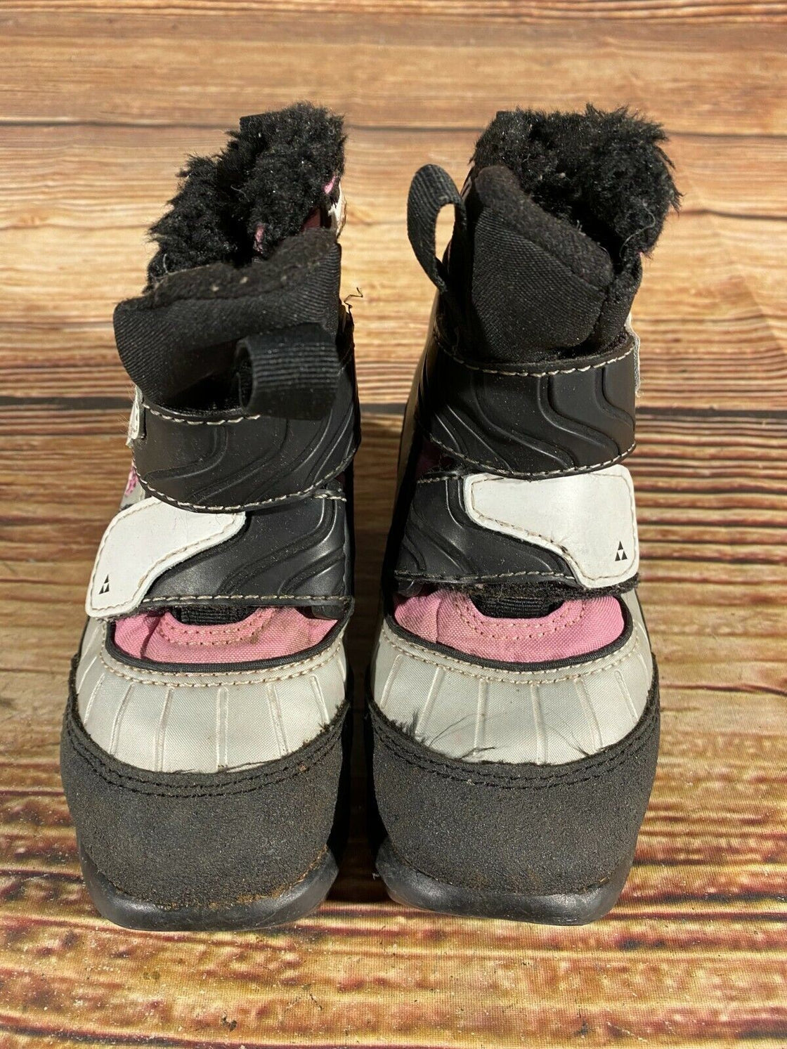 Fischer Snow Star Kids Nordic Cross Country Ski Boots Size EU26 US9 NNN F-224