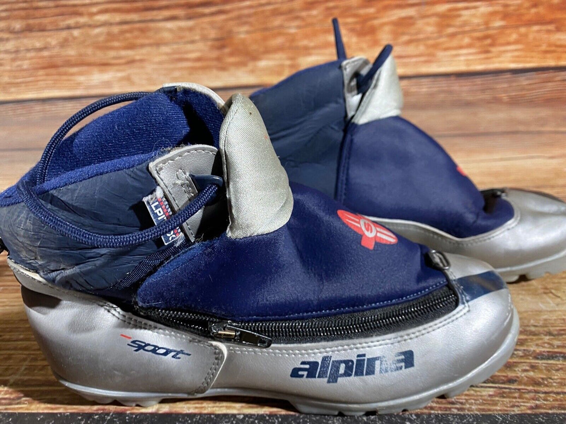 Alpina Sport Nordic Cross Country Ski Boots Size EU39 US7 for NNN 630