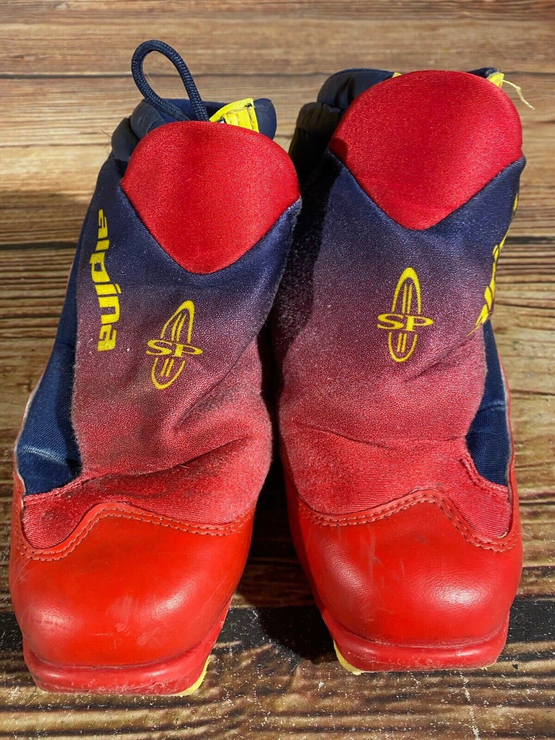 Alpina 312 Nordic Cross Country Ski Boots Size EU38 US6 for NNN 3086