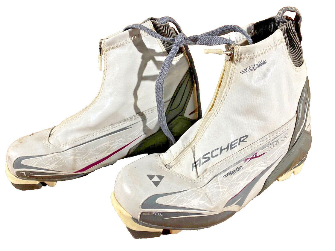 Fischer XC Comfort Nordic Cross Country Ski Boots Size EU37 US6 for NNN 1569