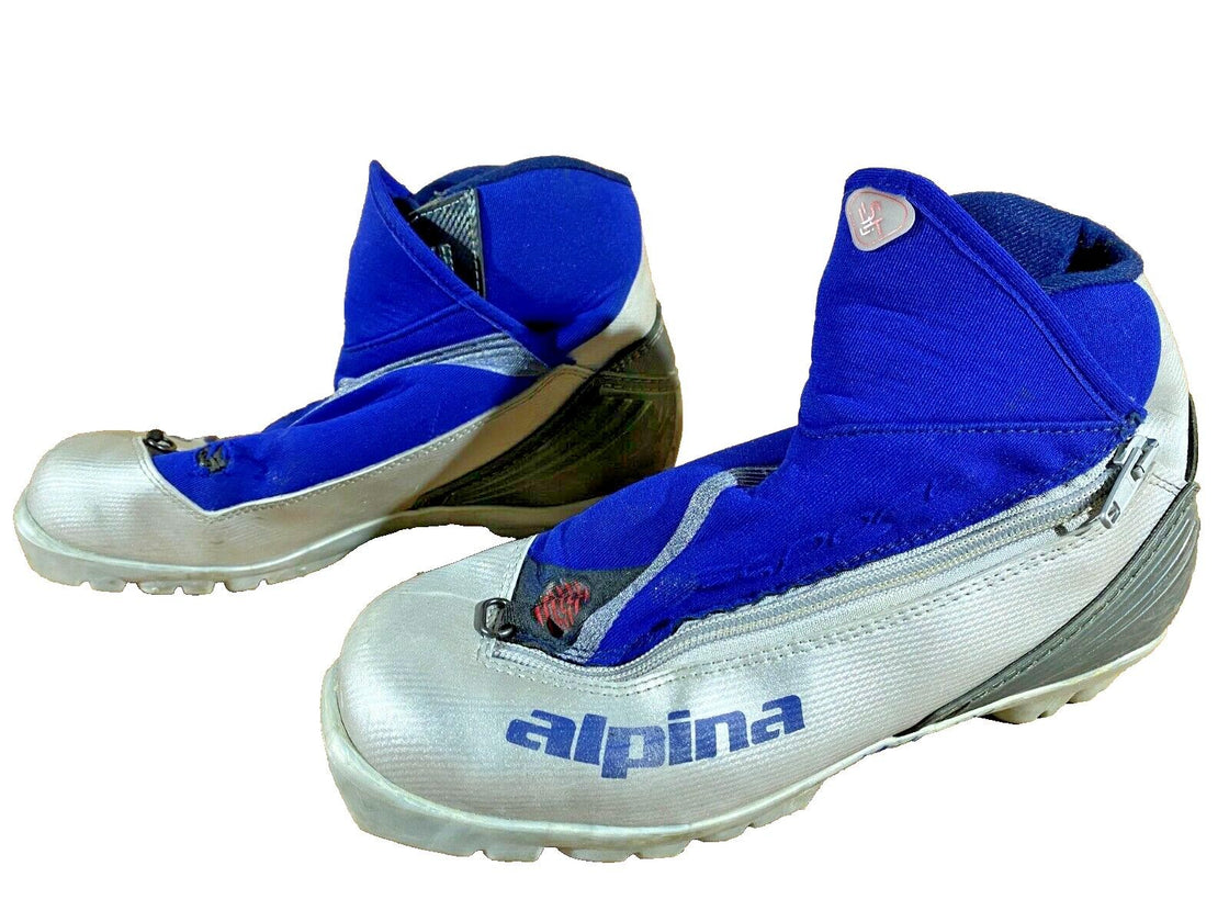 Alpina ST11j Nordic Cross Country Ski Boots Size EU39 US7 for NNN 2840