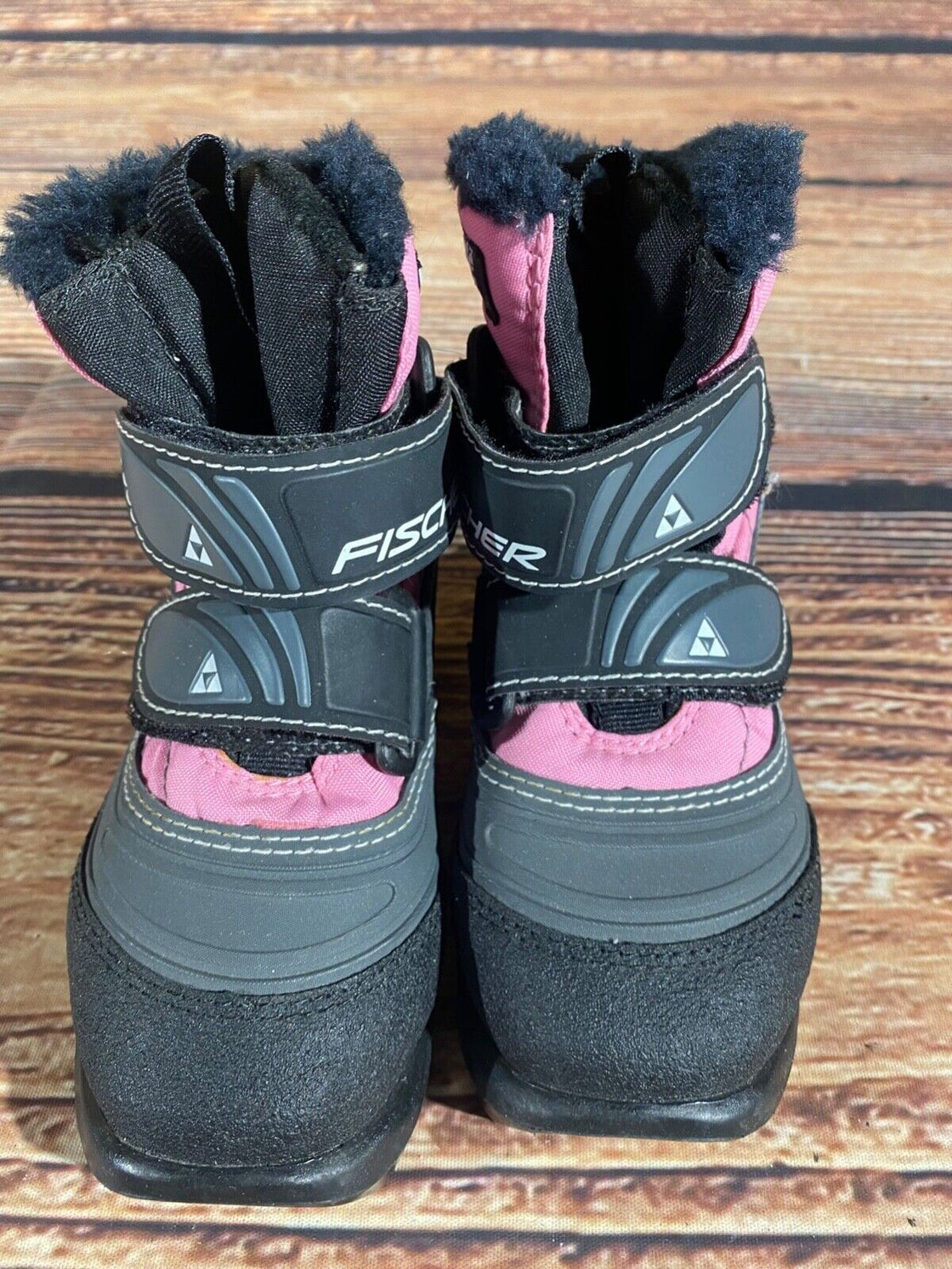 Fischer Snowstar Kids Nordic Cross Country Ski Boots Size EU26 US9 NNN F-501