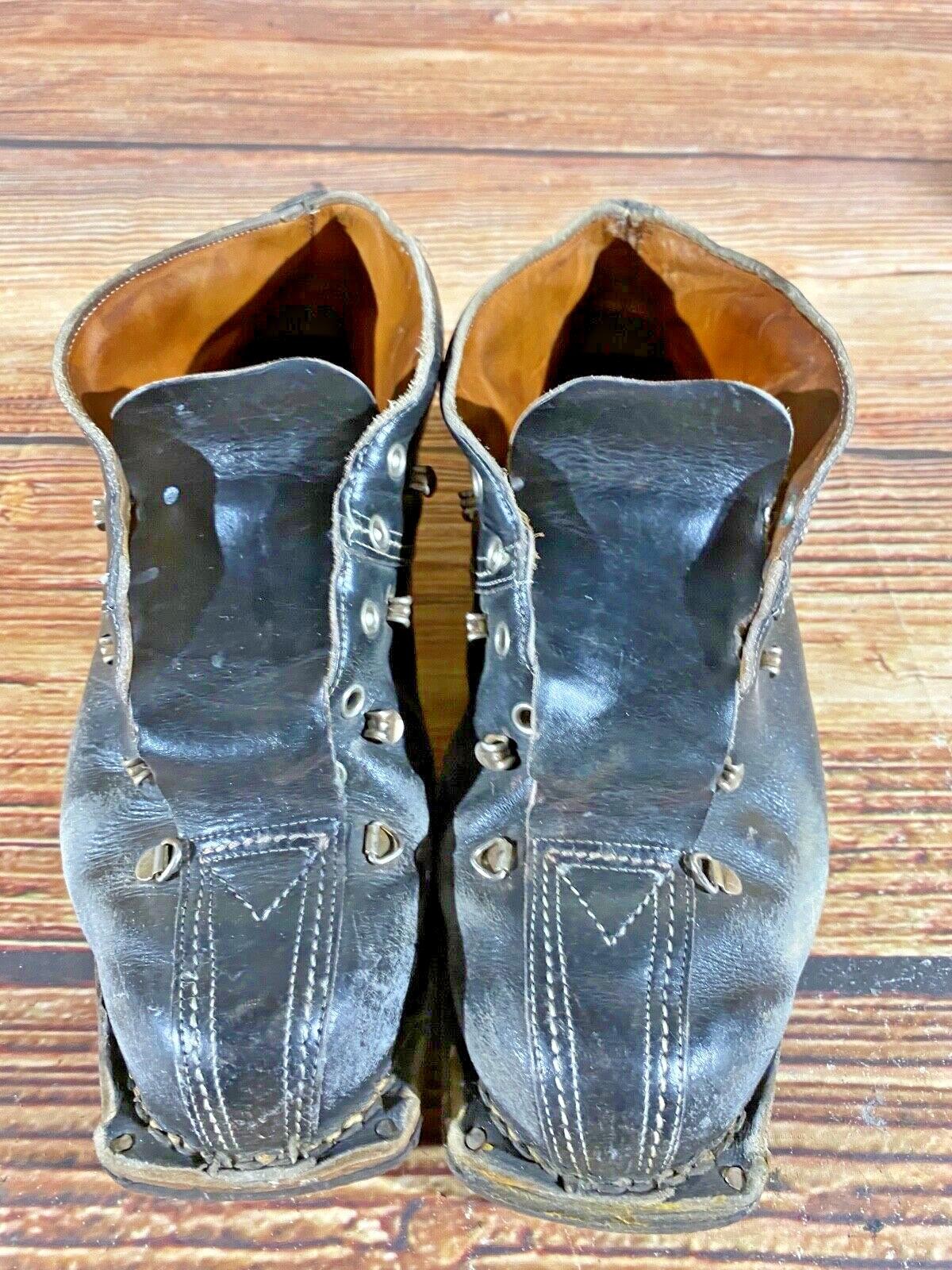 FALK Cross Country Ski Boots Backcountry 75mm NN EU 43 US 9 Vintage KL34