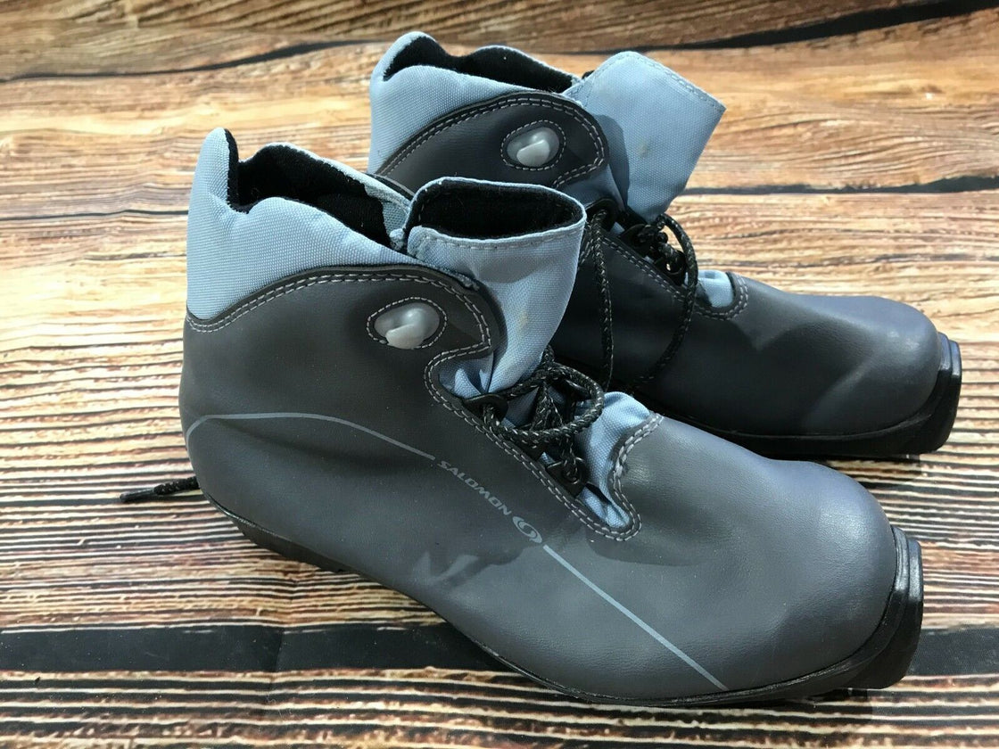 SALOMON Noridc Cross Country Ski Boots Size EU38 US6 SNS Profil 2110