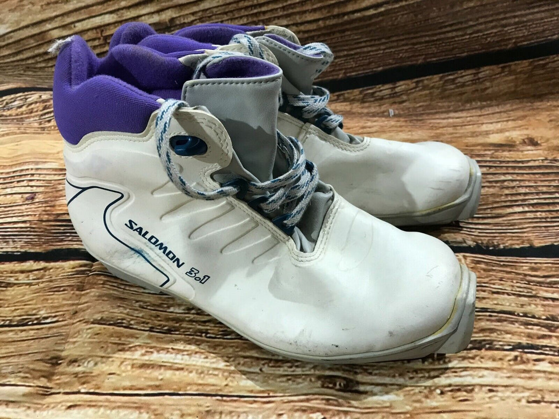 SALOMON 3.1 Cross Country Ski Boots Size EU38 US6 SNS Profil 2298