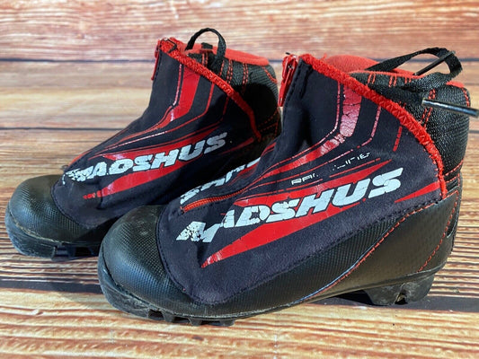 Madshus Race Line Cross Country Ski Boots Classic NNN EU 29 US 11.5 Kids M297