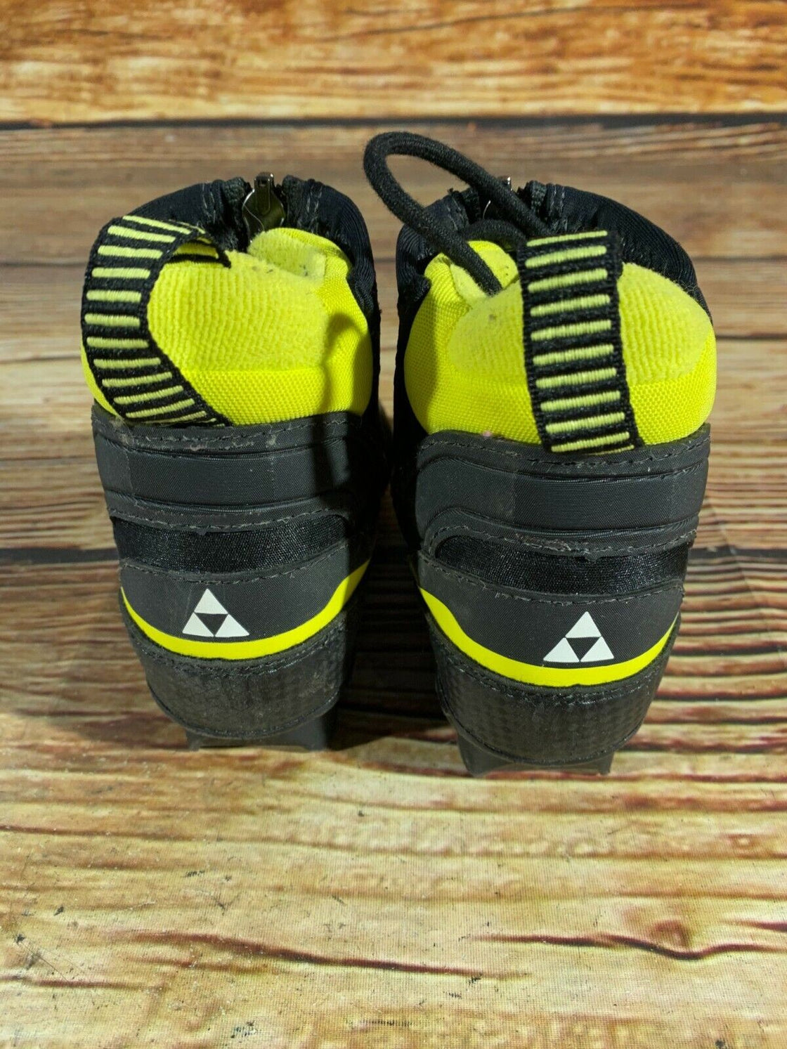 Fischer XJ Sprint Kids Nordic Cross Country Ski Boots Size EU26 US9 NNN F-6