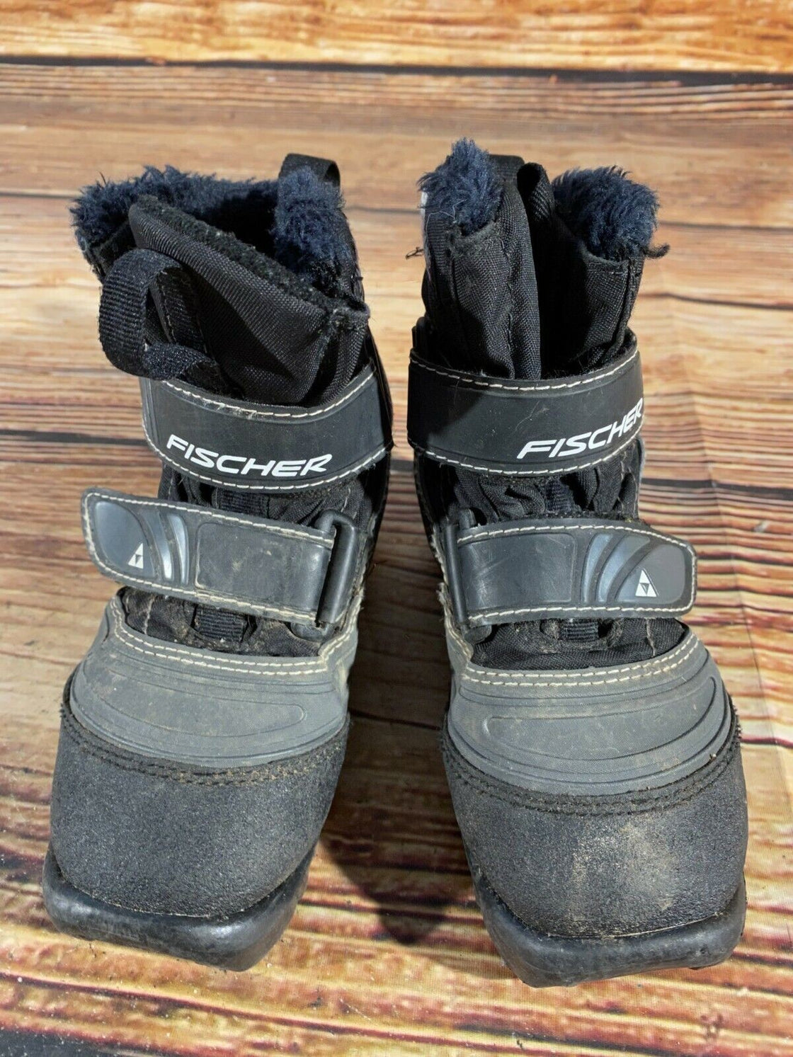 Fischer Snow Star Kids Nordic Cross Country Ski Boots Size EU30 NNN F-62