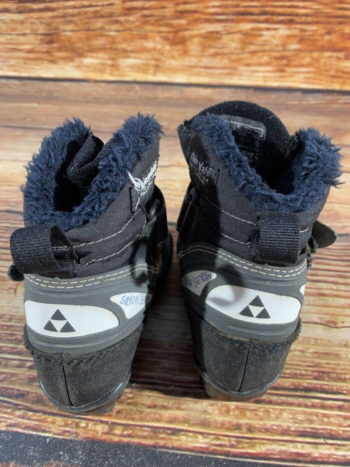 Fischer Snow Star Kids Nordic Cross Country Ski Boots Size EU30 NNN F-62