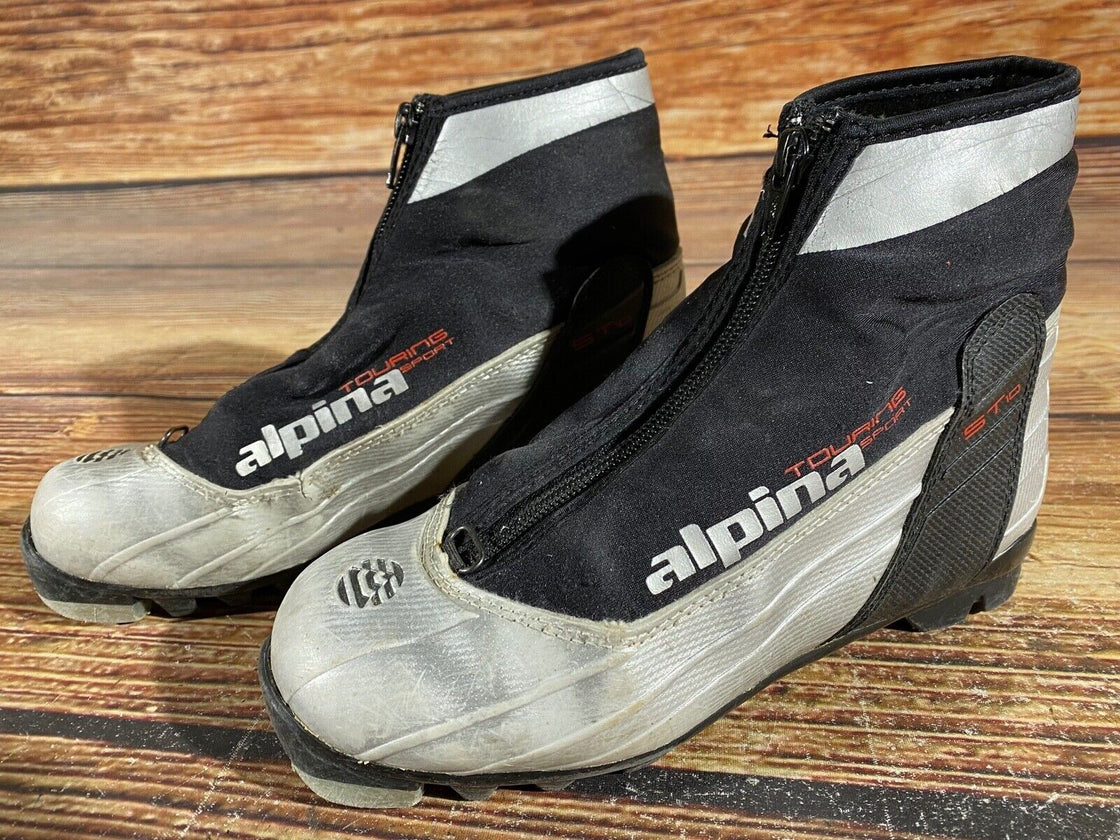 Alpina ST10 Nordic Cross Country Ski Boots Size EU36 US4.5 for NNN 3025