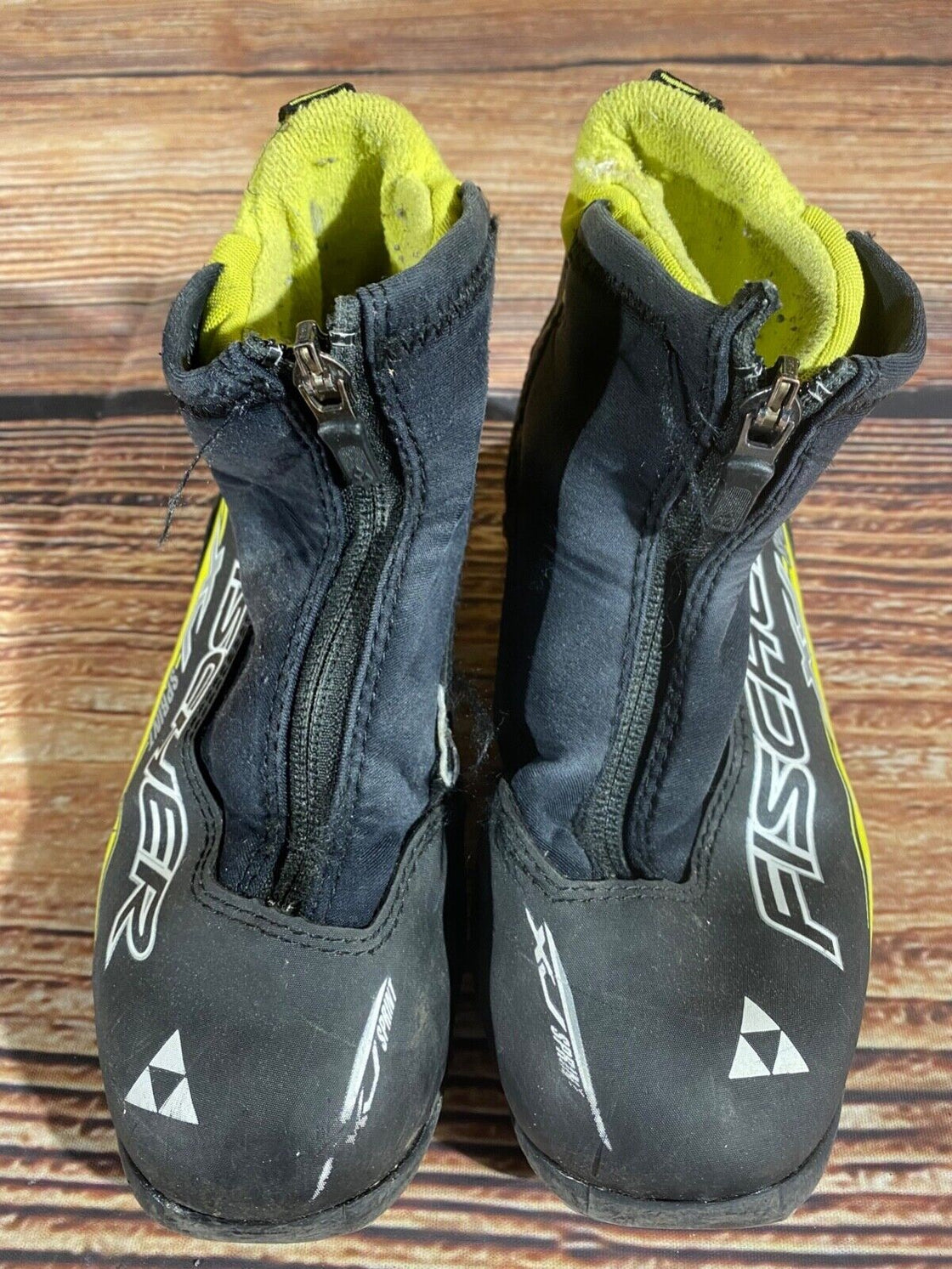 Fischer XJ Sprint Kids Nordic Cross Country Ski Boots Size EU32 US1.5 NNN F-430