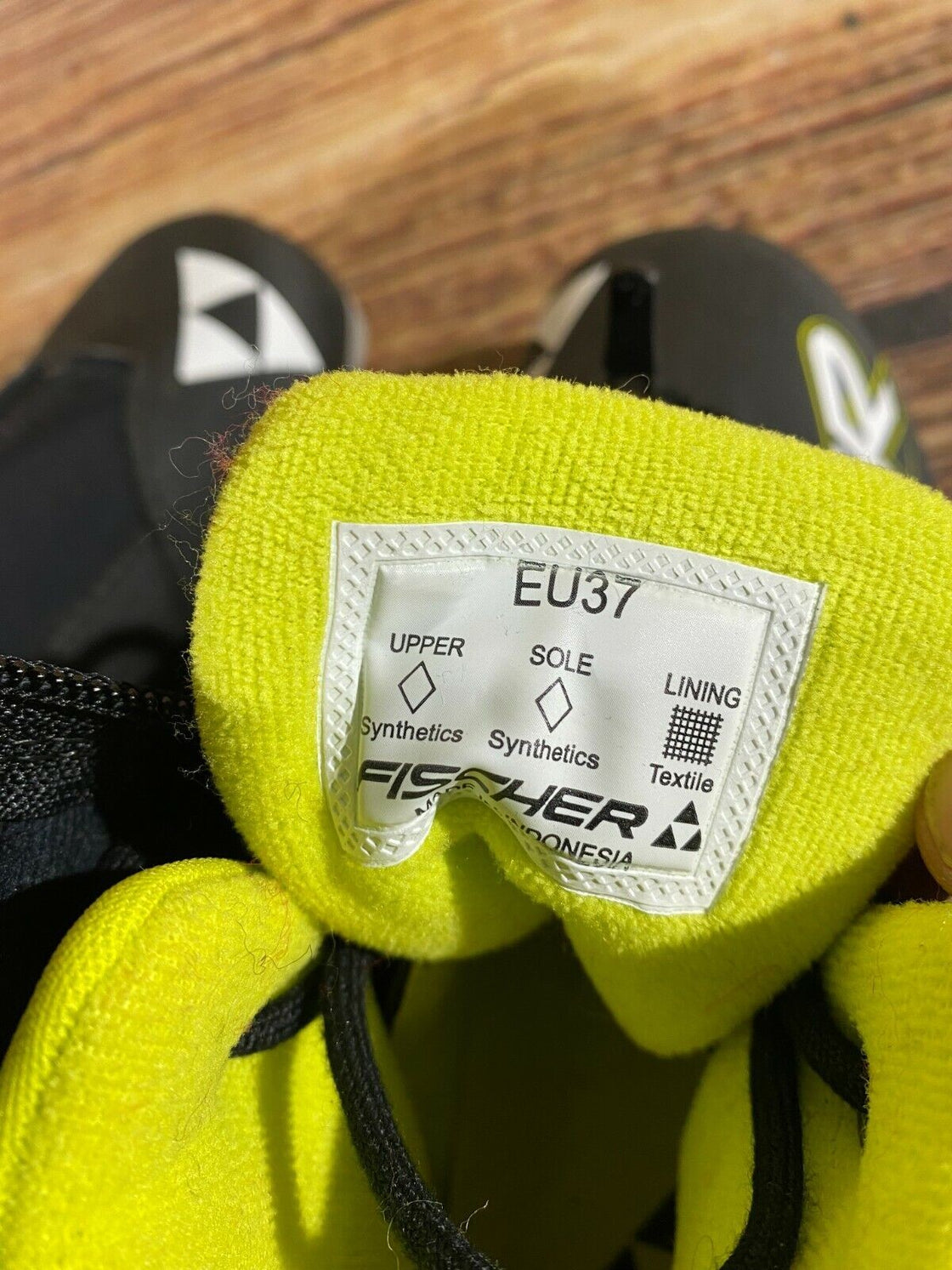 Fischer RC Junior Nordic Cross Country Ski Boots Size EU37 US5 for NNN 1423