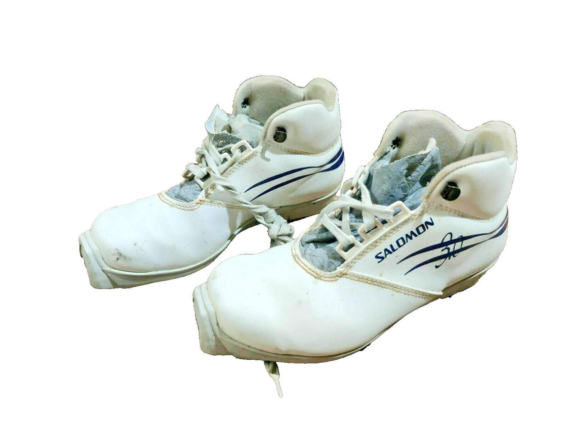 SALOMON 3.0 Nordic Cross Country Ski Boots Size EU37 US5 SNS Profil 2413