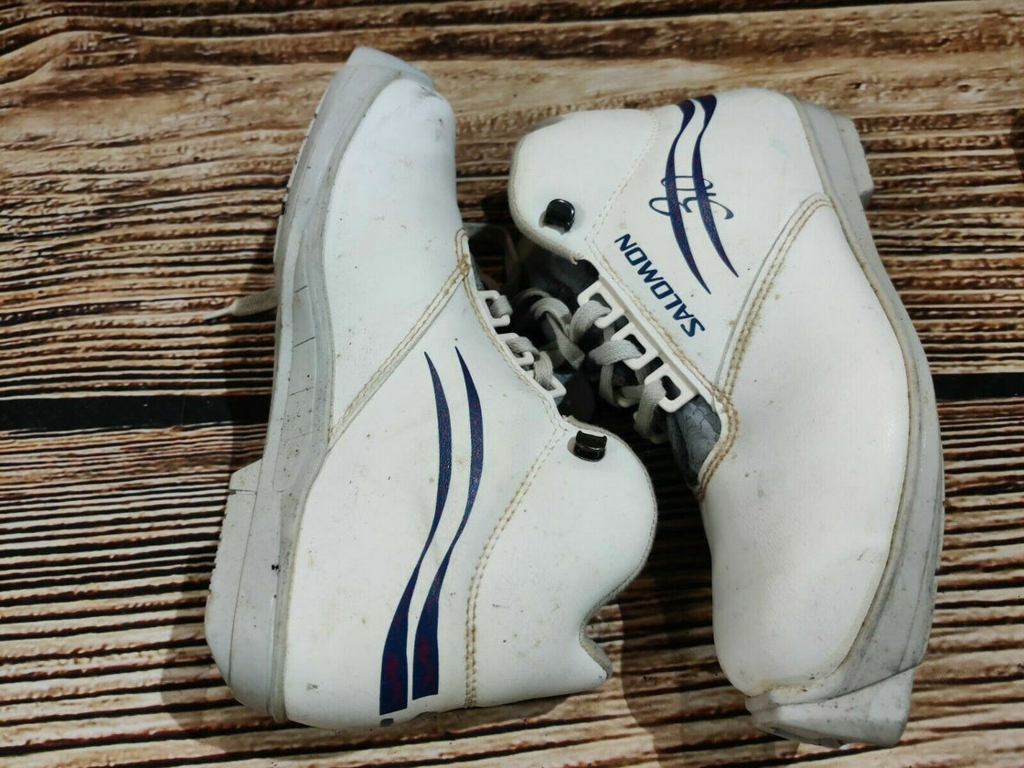 SALOMON 3.0 Nordic Cross Country Ski Boots Size EU37 US5 SNS Profil 2413