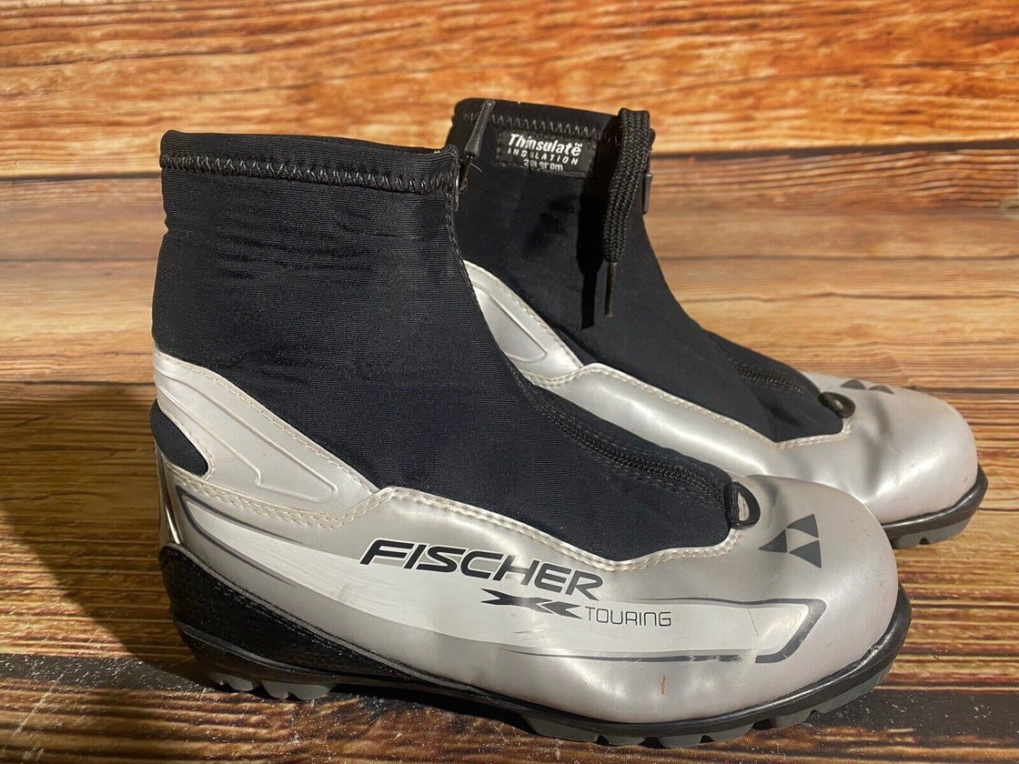 Fischer XC Touring Nordic Cross Country Ski Boots Size EU37 US5.5 for NNN 1306