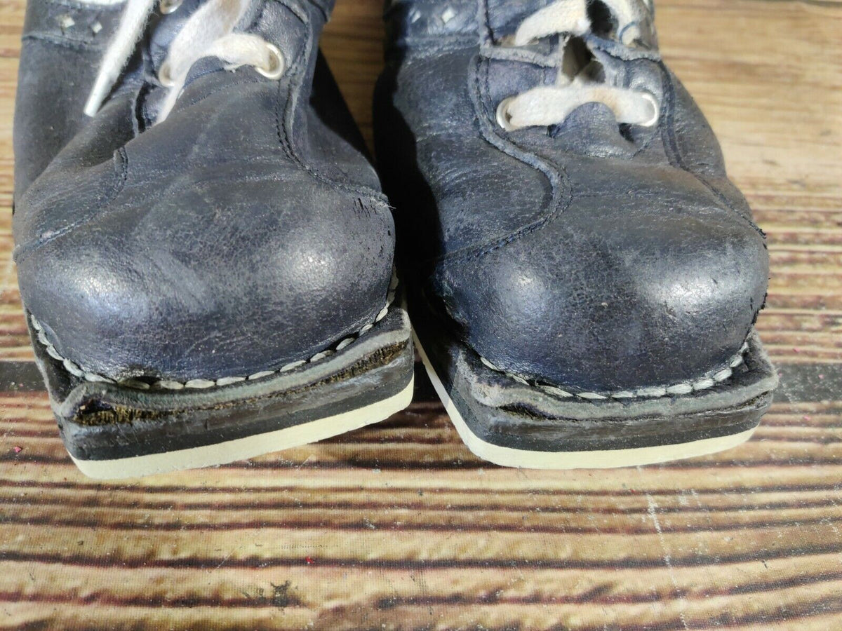 Jette Cross Country Ski Boots Backcountry 75mm NN EU 42 US 8 Vintage KL41