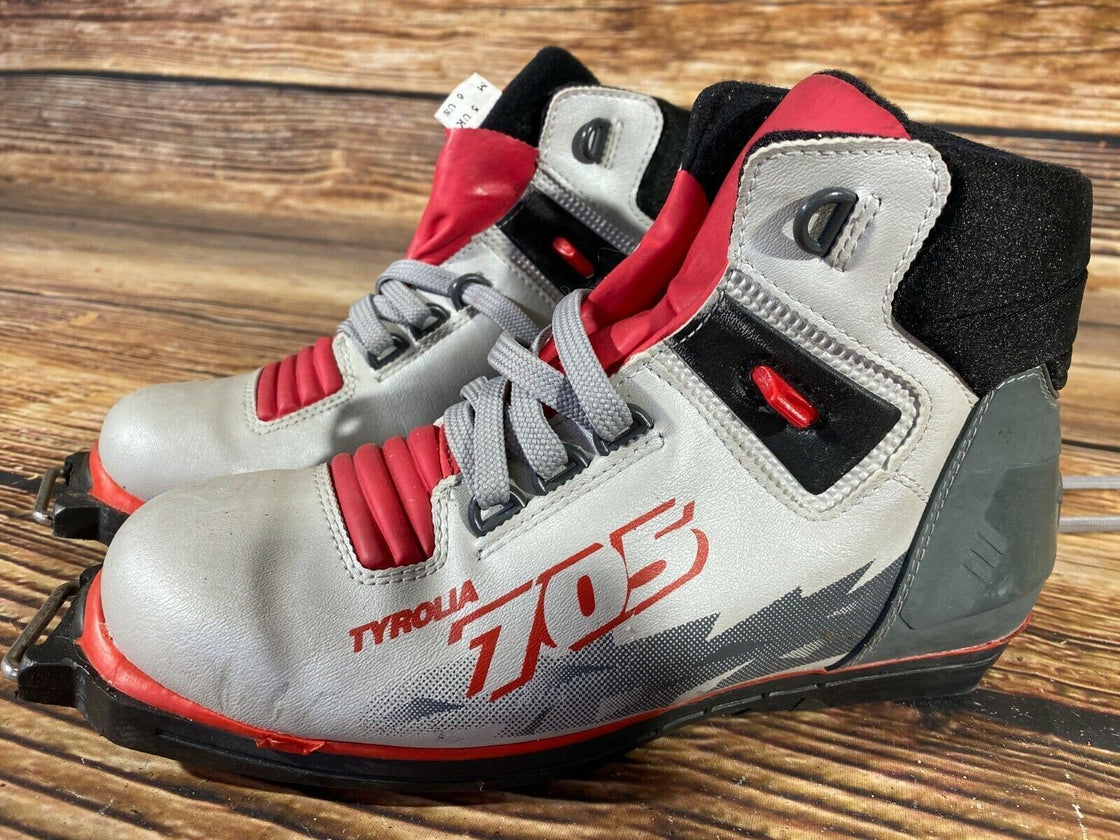TYROLIA 705 Nordic Cross Country Ski Boots Size EU38 US6 UK5 Tyrolia TXC 3252