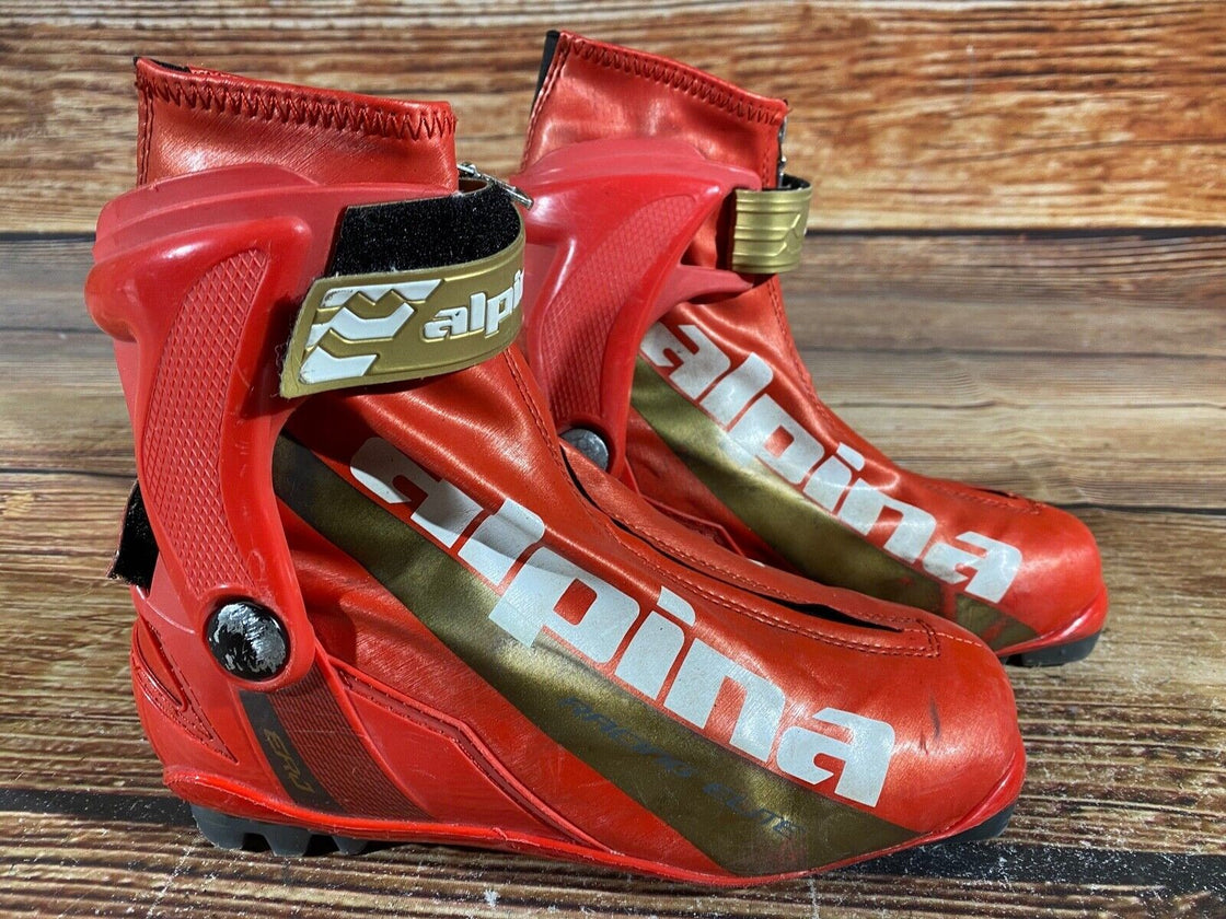 Alpina ERJ Elite Nordic Cross Country Ski Boots Size EU37 US5.5 for NNN 2815