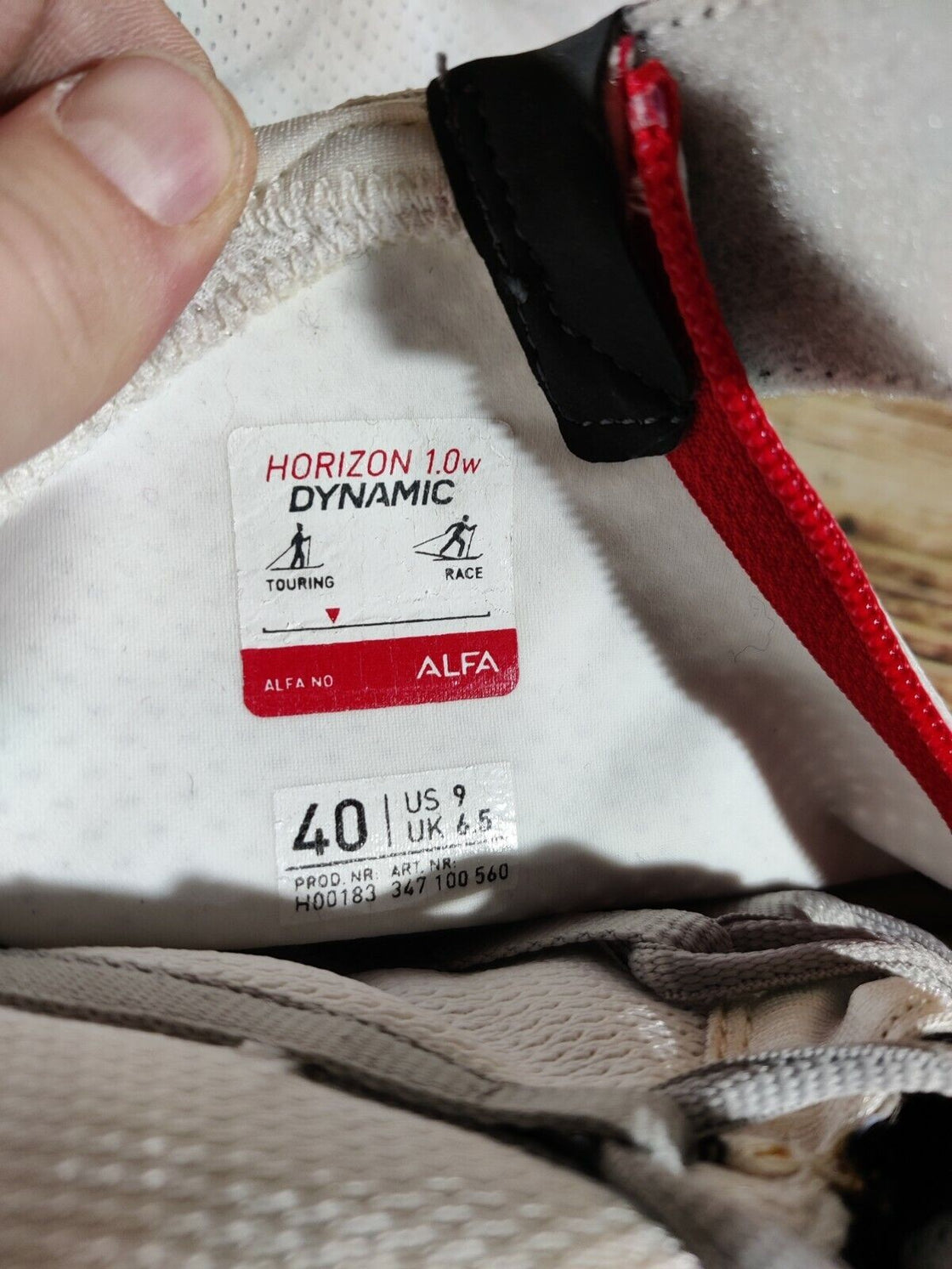 Alfa Gore-tex Nordic Cross Country Ski Boots Ladies Size EU40 US9 UK6.5 NNN 3246