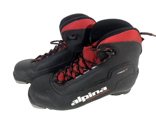 Alpina Trek Cross Country Ski Boots Classic NNN EU 37 US 5 Kids 243mm