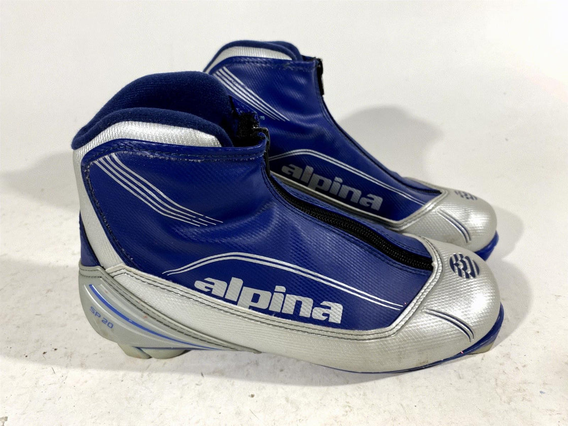 Alpina SP20 Nordic Cross Country Classic Ski Boots Size EU39 US7 for NNN 113