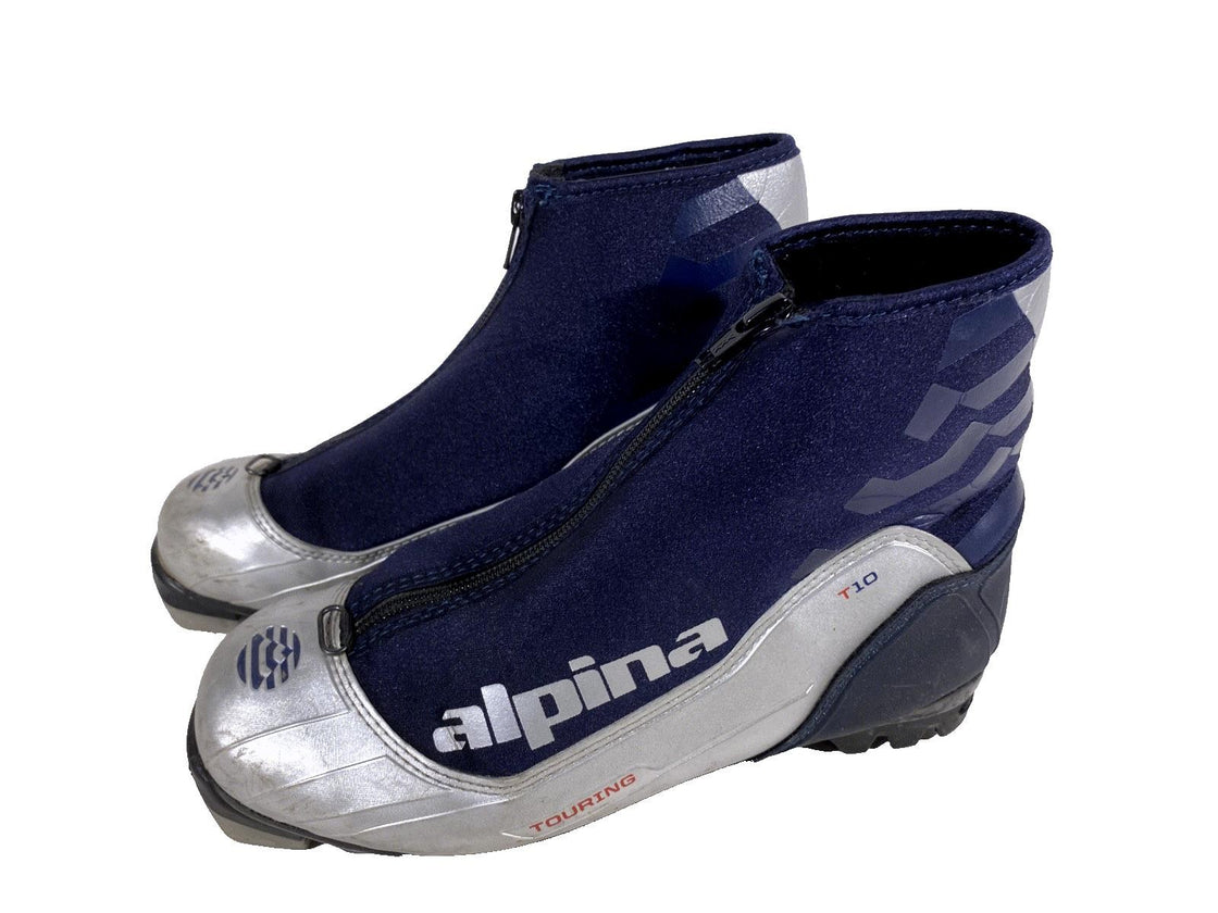 Alpina T10 Nordic Cross Country Classic Ski Boots Size EU38 US6 for NNN 114