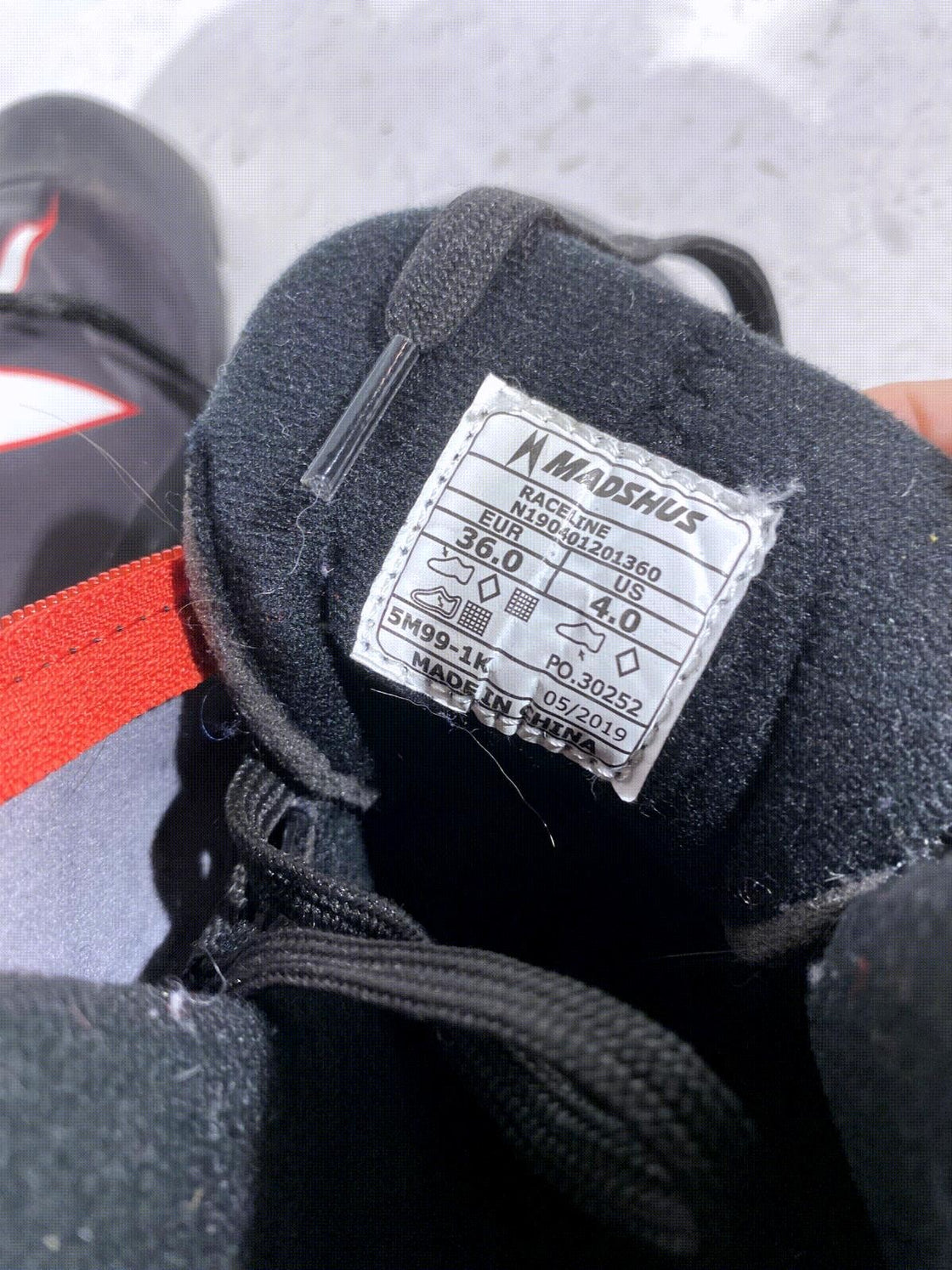 Madshus Race Line Nordic Cross Country Classic Ski Boots Size EU36 US4 NNN 111