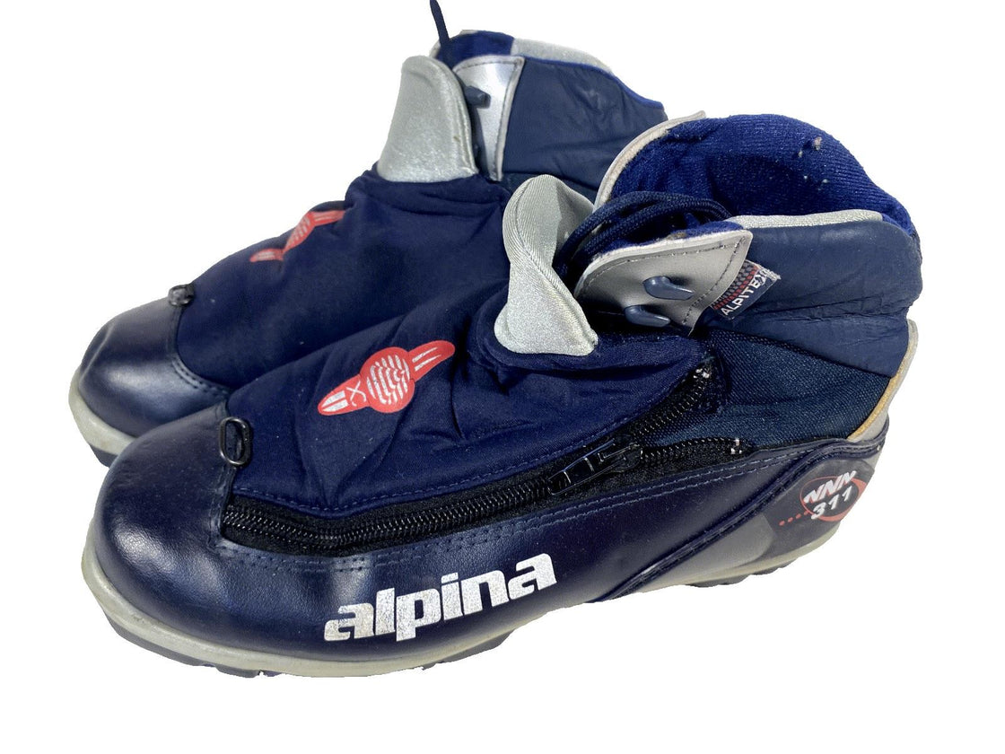 Alpina 311 Nordic Cross Country Classic Ski Boots Size EU38 US6 for NNN 2