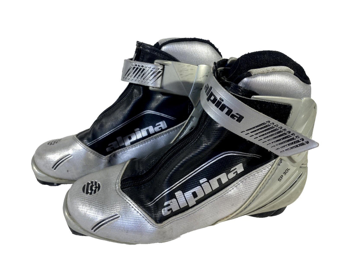 Alpina SP30L Nordic Cross Country Ski Boots Size EU38 US6 NNN bindings 9