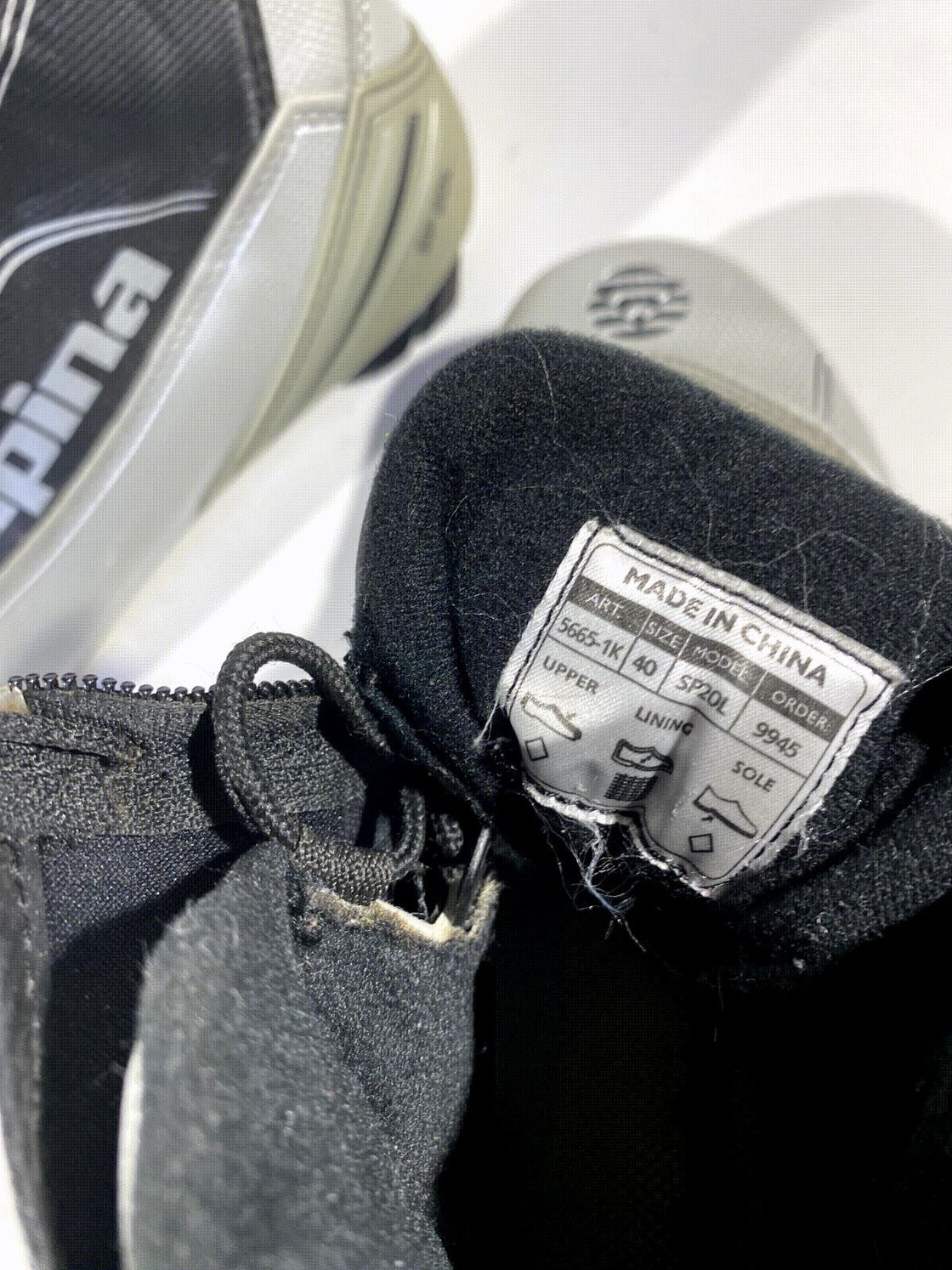 Alpina SP20L Cross Country Ski Boots Classic Size EU40 US7.5 NNN Rottefella 11