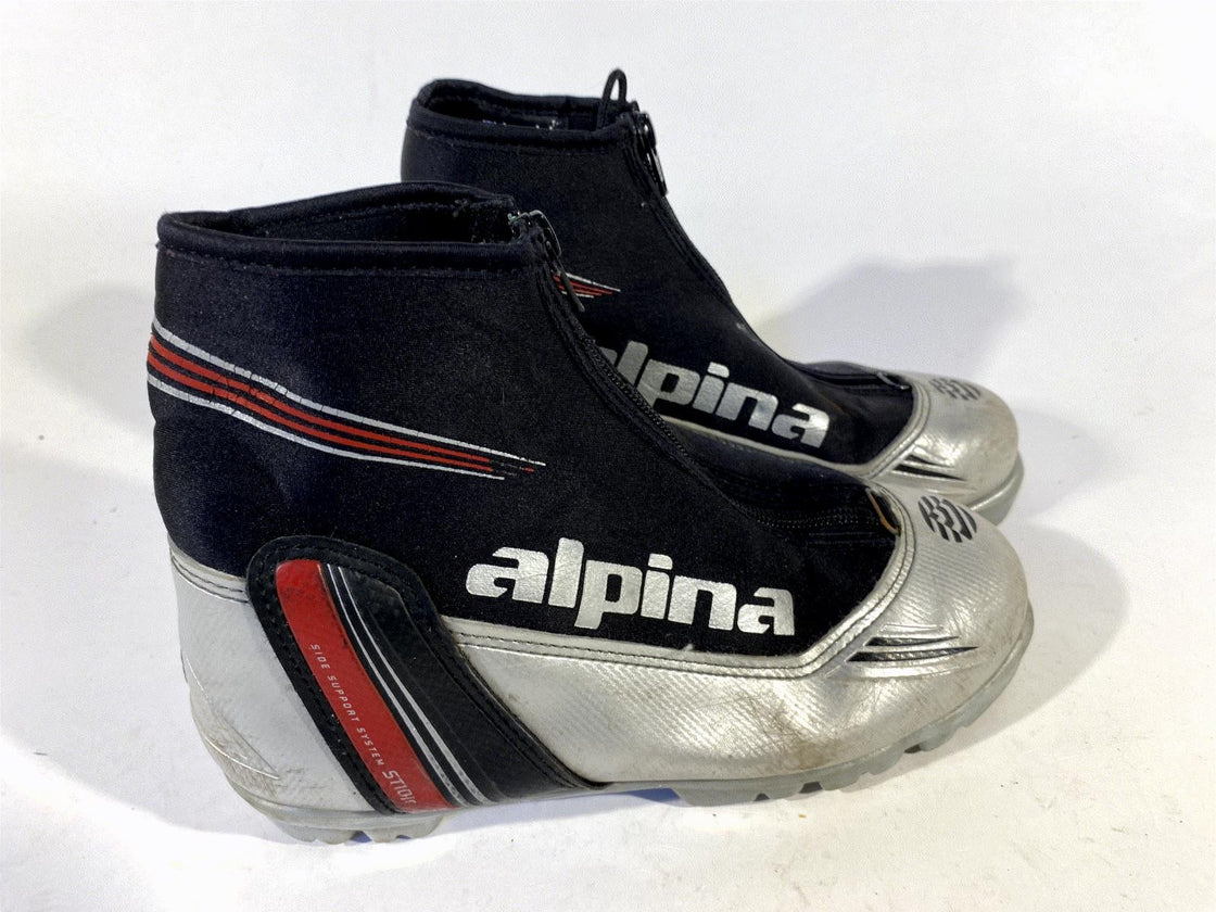 Alpina ST10 Nordic Cross Country Classic Ski Boots Size EU36 US4.5 for NNN 878