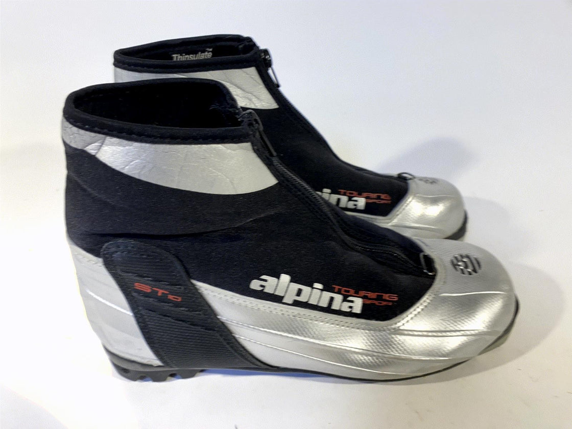 Alpina ST10 Nordic Cross Country Classic Ski Boots Size EU40 US7.5 for NNN 21