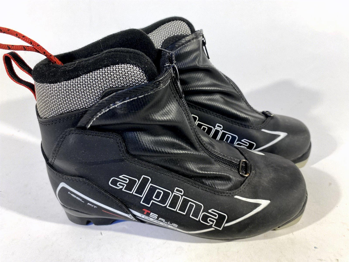 Alpina T5 Plus Nordic Cross Country Classic Ski Boots Size EU36 US4.5 NNN 26